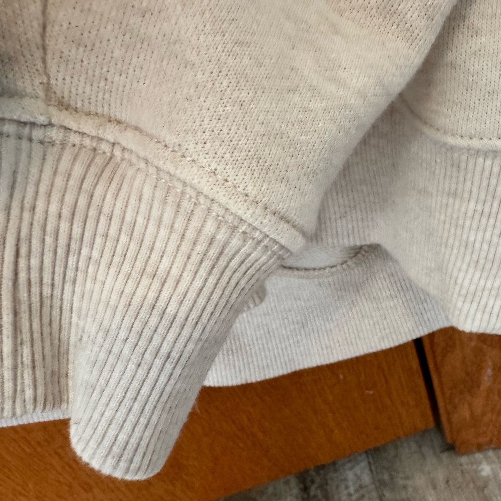 aerie XS cream sweater ‘naughty-ish’ Christmas theme - Picture 5 of 12